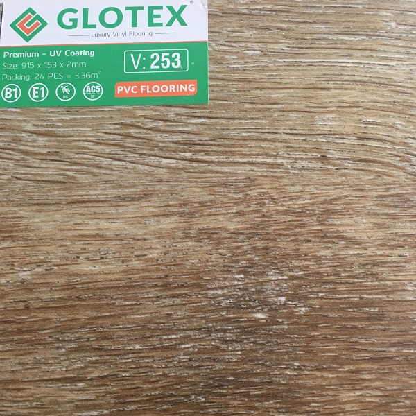 Sàn Glotex giả gỗ